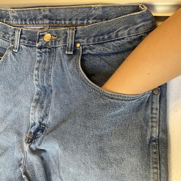 Pro Gear Men Jeans 36X34 Light Blue Denim PG105SW 34" Inseam Mid Rise - Picture 9 of 11